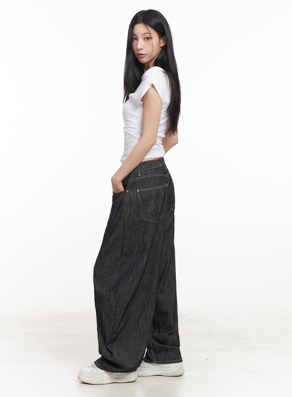 asymmetric-short-sleeve-wrap-shirt-iy516