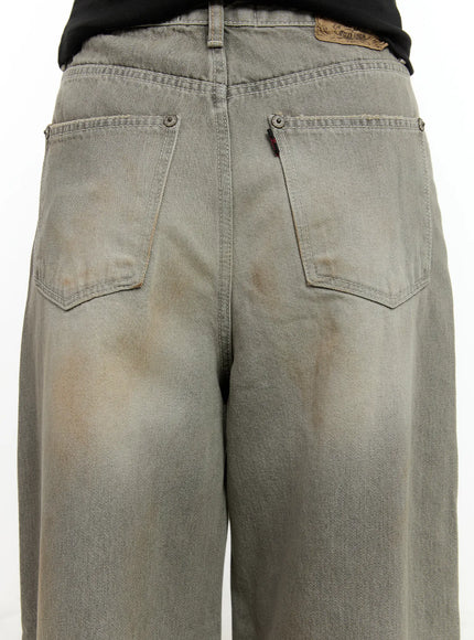 Martin Vintage Wide-Leg Jeans CN506