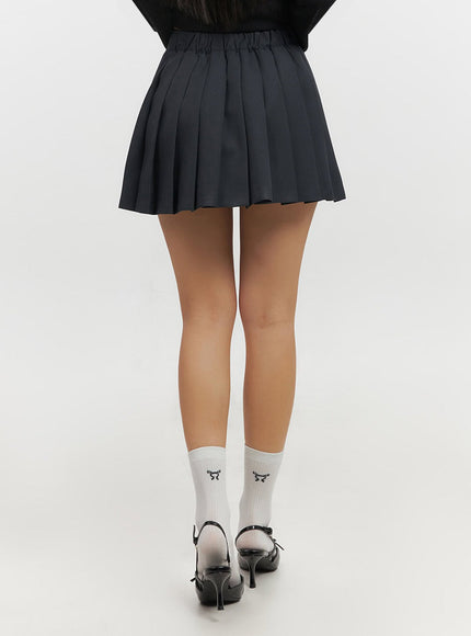 Classic Pleated Mini Skort IF510