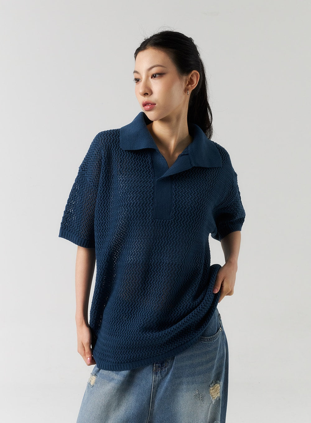 mesh-polo-tee-unisex-cu319