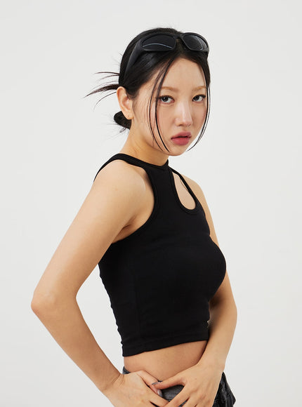 Cut Out Tank Top CF328