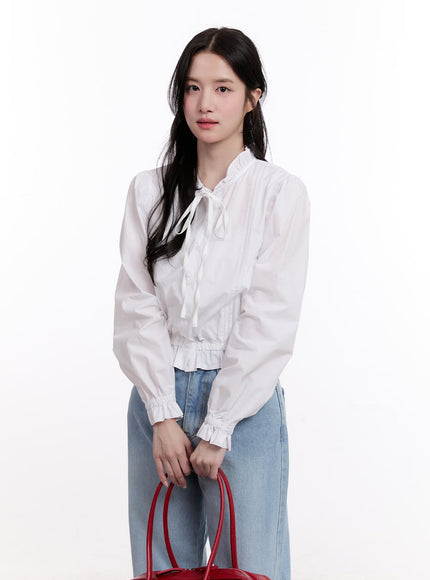 ribbon-frill-long-sleeve-blouse-cm526