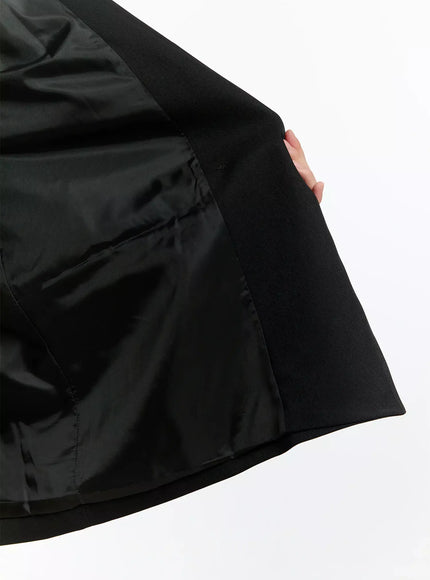 Oversized Double-Button Blazer IM519