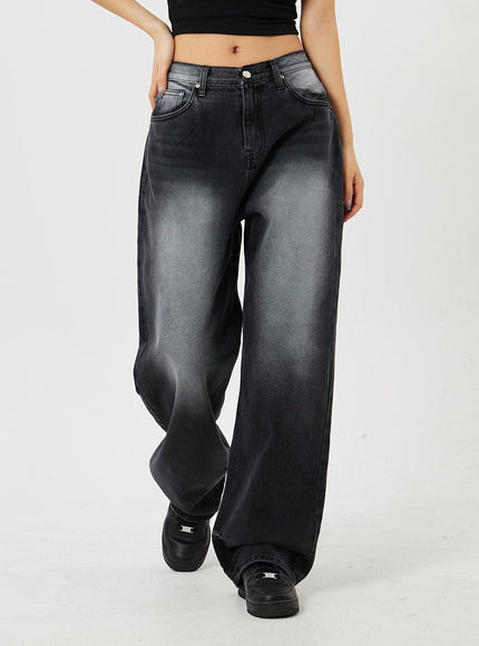 Mid-Rise Baggy Jeans CF328