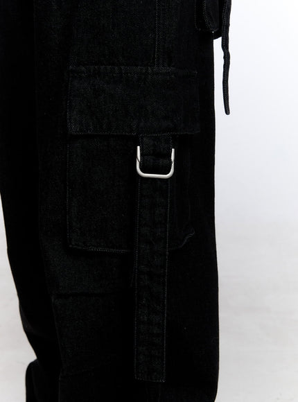 Cargo Denim Baggy Pants CJ509