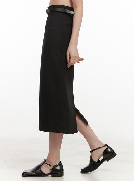 Straight Midi Skirt IF505