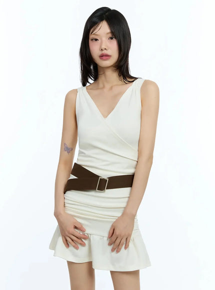 slim-fit-shirred-mini-dress-iu523