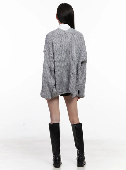 Casual Loose Fit Cardigan CN504