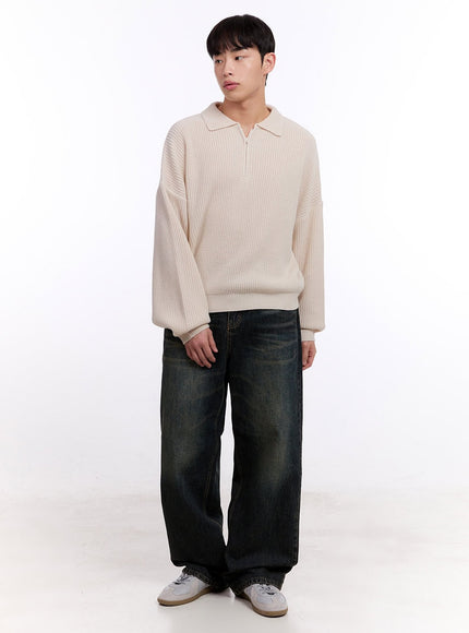 mens-ribbed-half-zip-sweater-im512