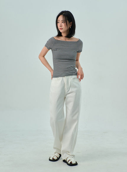 Wide Leg Cotton Pants OY310