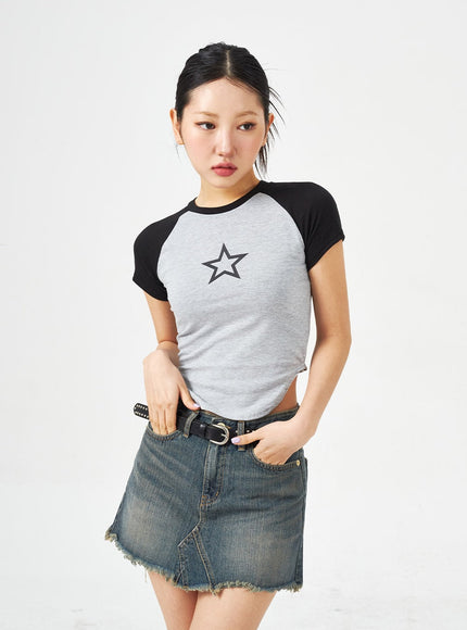 Star Two Color Tee CM321