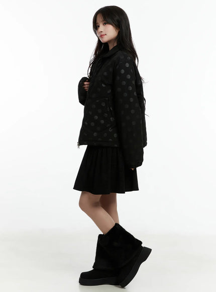 Polka Dot Bomber Jacket CD514