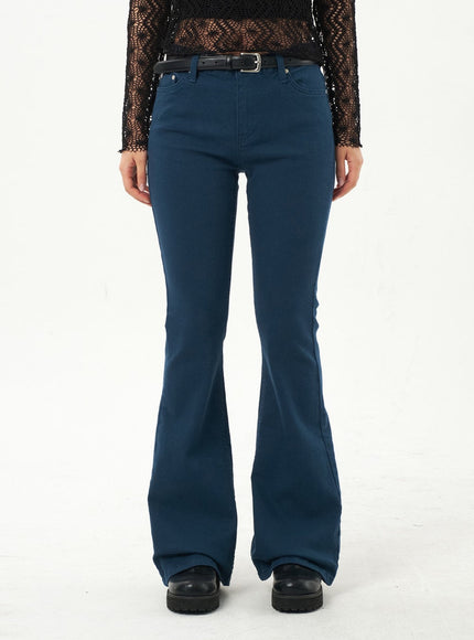 Bootcut Cotton Pants CA325