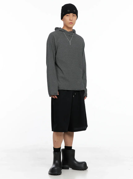 Men's Ribbed Eyelet Beanie IS502