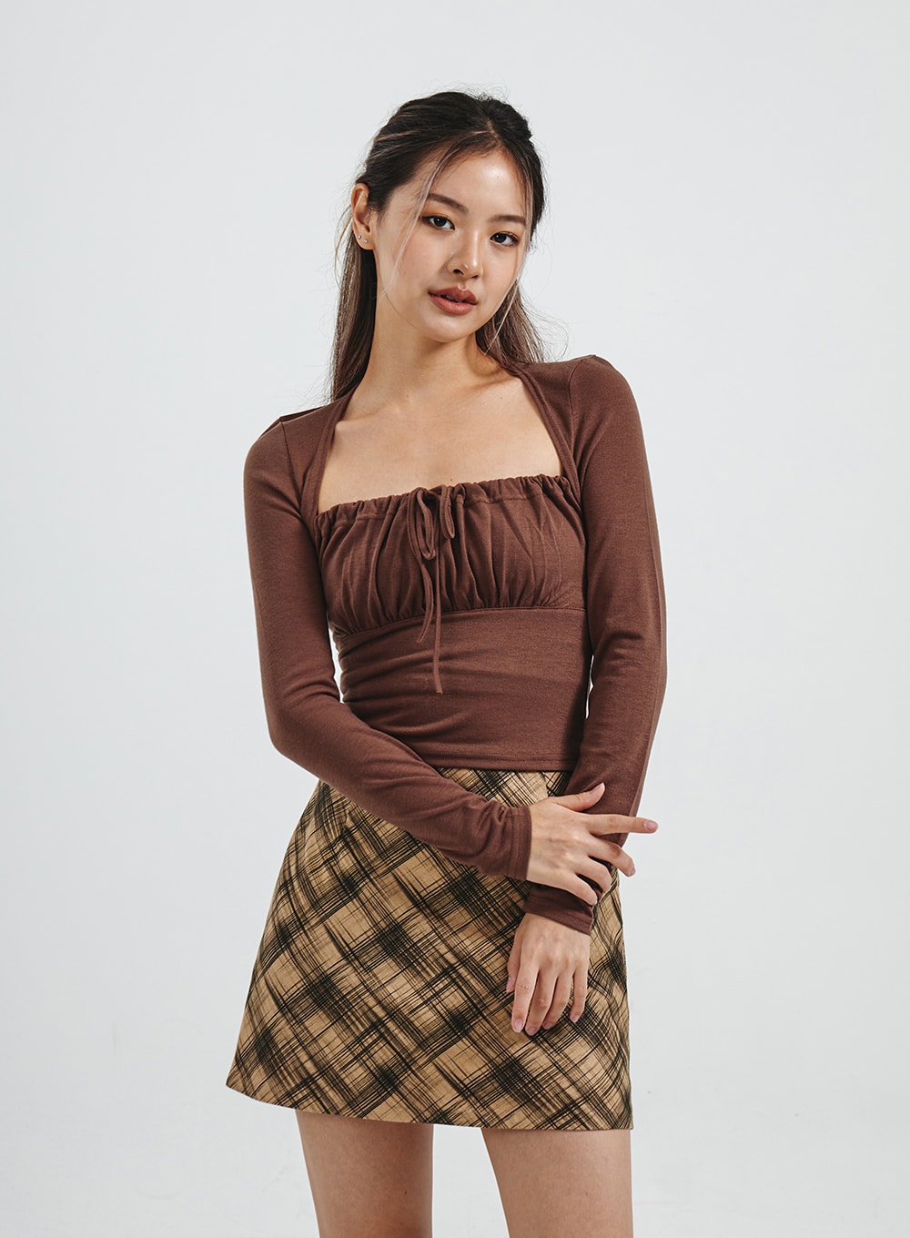 Strap Crop Long Sleeve CS29