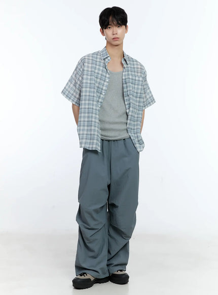 mens-checkered-button-up-shirt-ig501