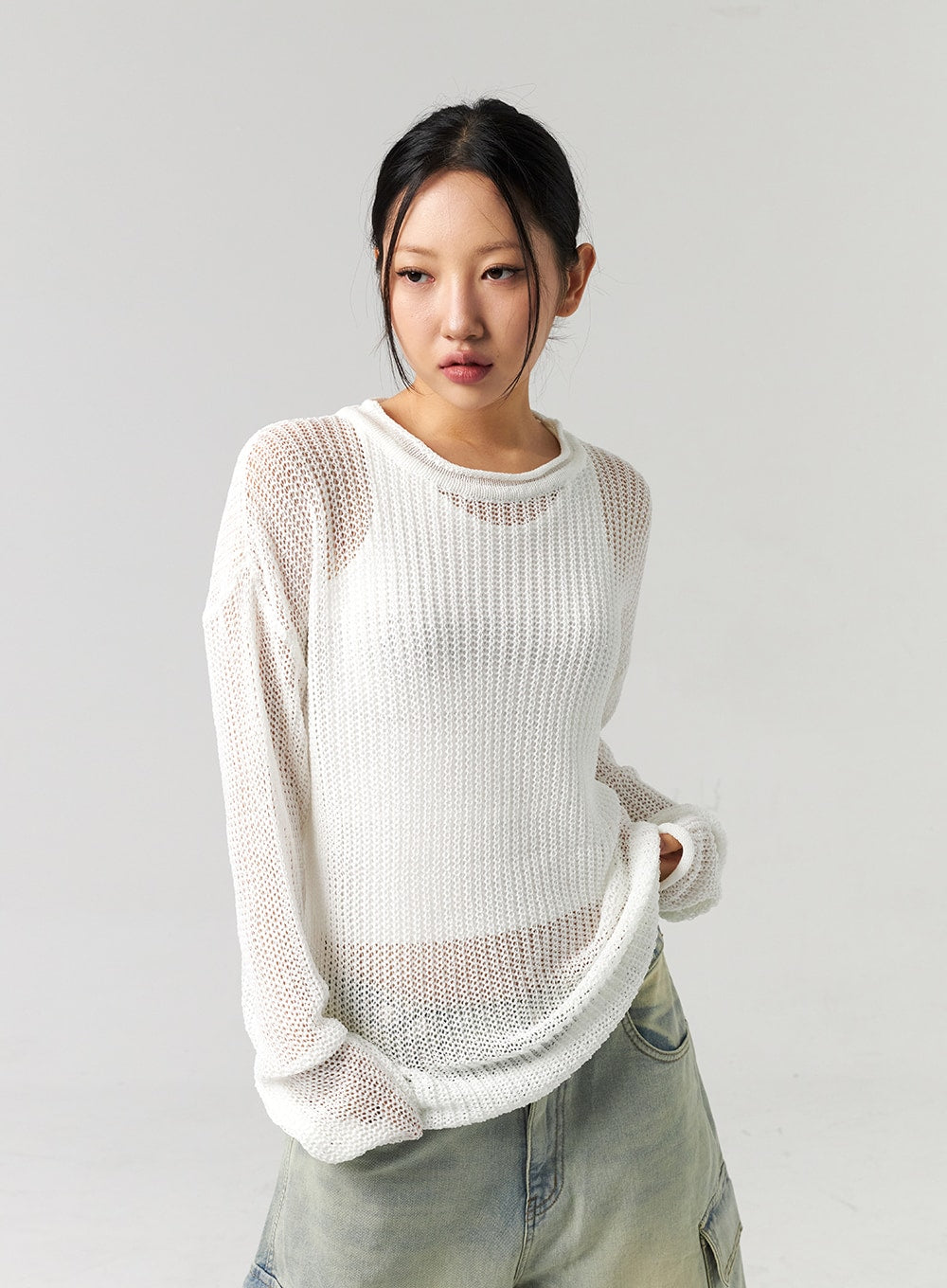 mesh-crewneck-sweater-cl310