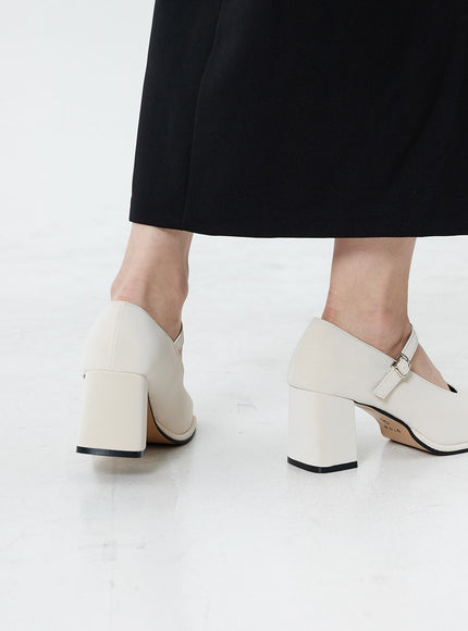 Mary Jane Square Toe Shoes OS22