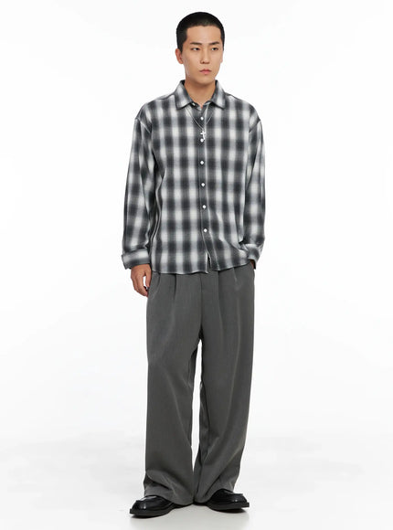 mens-checkered-button-up-shirt-is502
