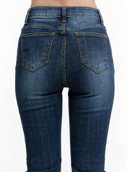 Love High Waist Bootcut Jeans CM511