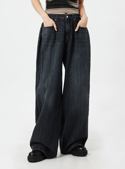 Mid-Rise Baggy Jeans CM324