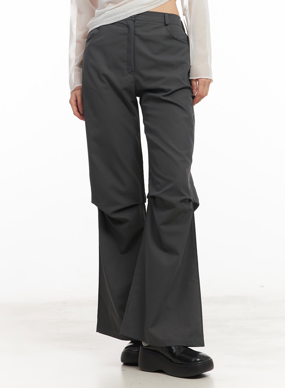 pintuck-pleated-bootcut-skirt-pants-cm503