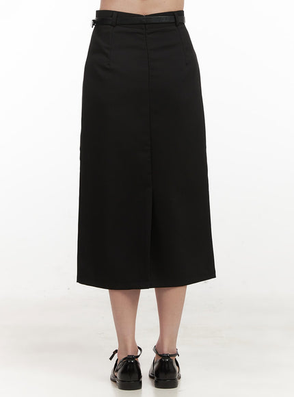 Straight Midi Skirt IF505