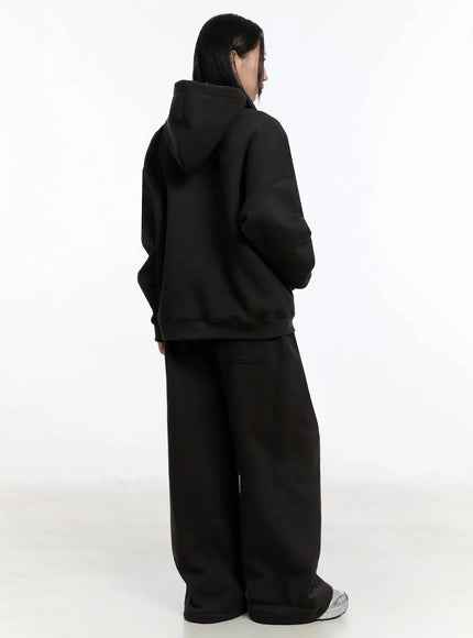 Oval Graphic Oversized Hoodie IM509