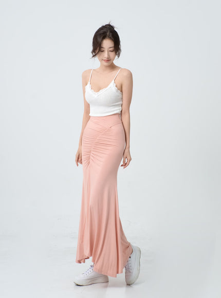 Crop Lingerie Style Tank Top IO26