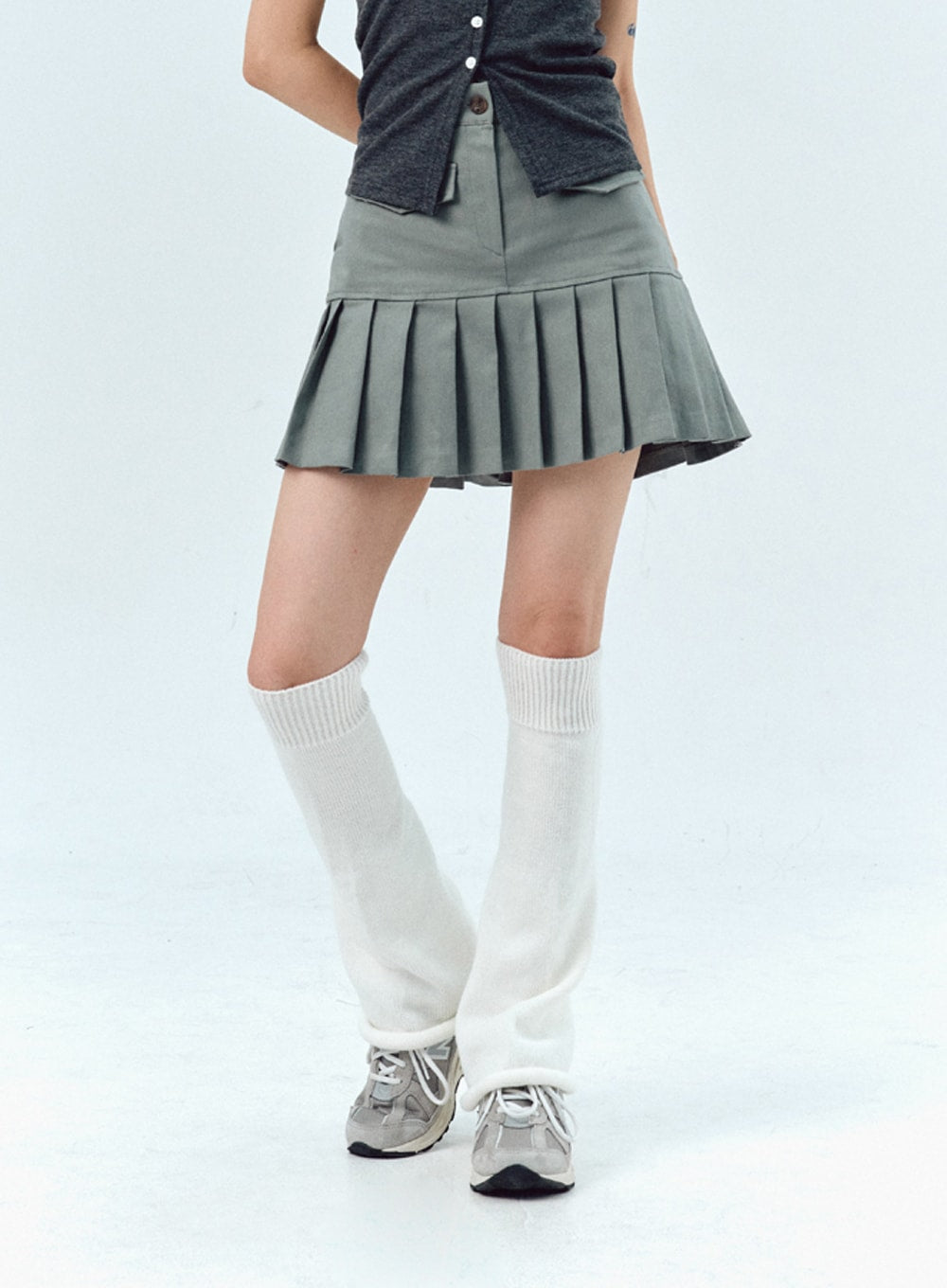 pleated-cotton-mini-skirt-ig303
