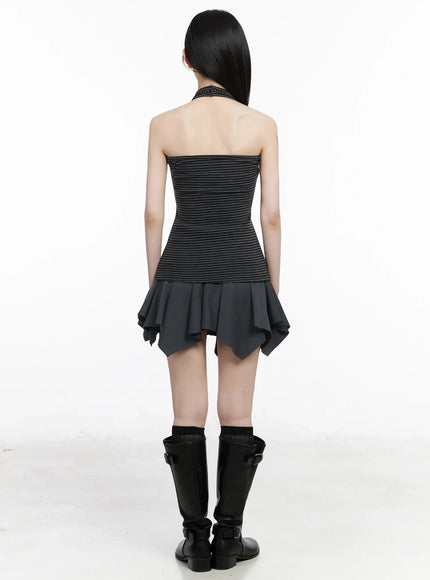 asymmetric-foldover-waist-mini-skirt-iy511