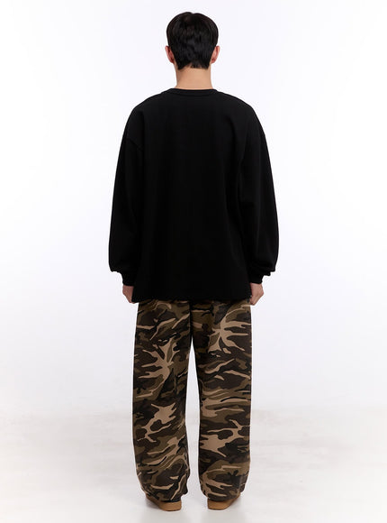 Men's Camo Wide-Fit Pants IM512