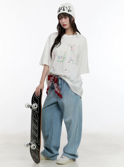 whimsical-embroidered-oversized-t-shirt-cl507
