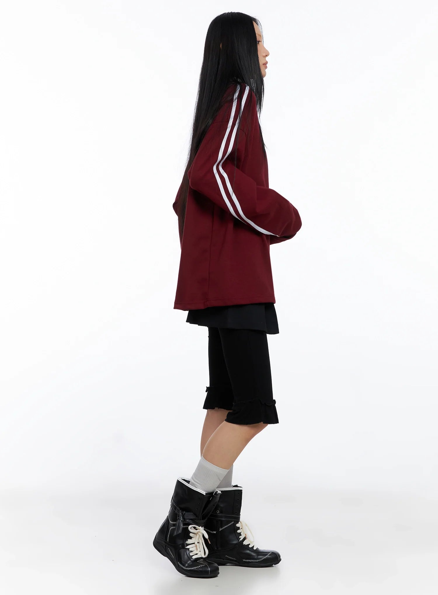 Collar Oversized Top IO516