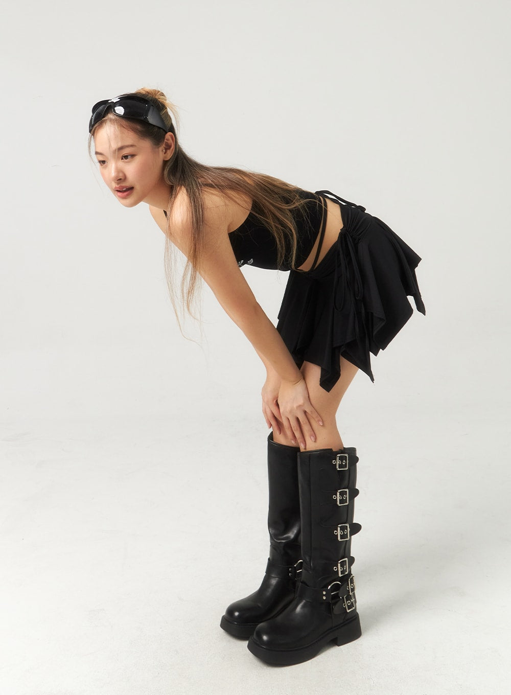 waist-strap-mini-skirt-cu330