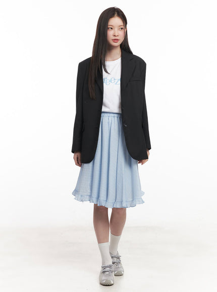 Essential Oversize Blazer Jacket IY509