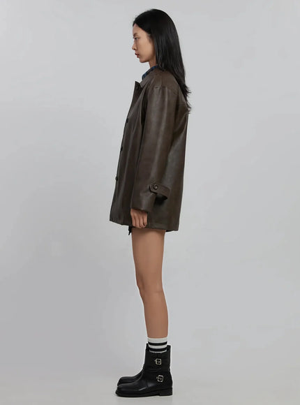 classic-faux-leather-half-jacket-id504