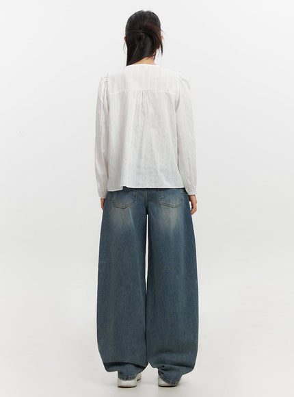 Irene Washed Baggy Jeans IF510