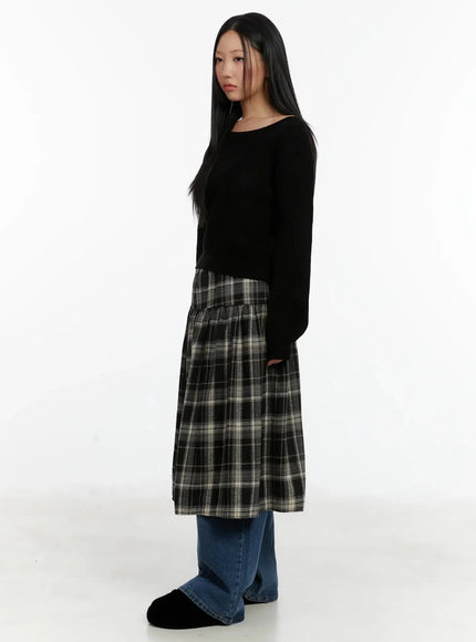 plaid-midi-skirt-id525
