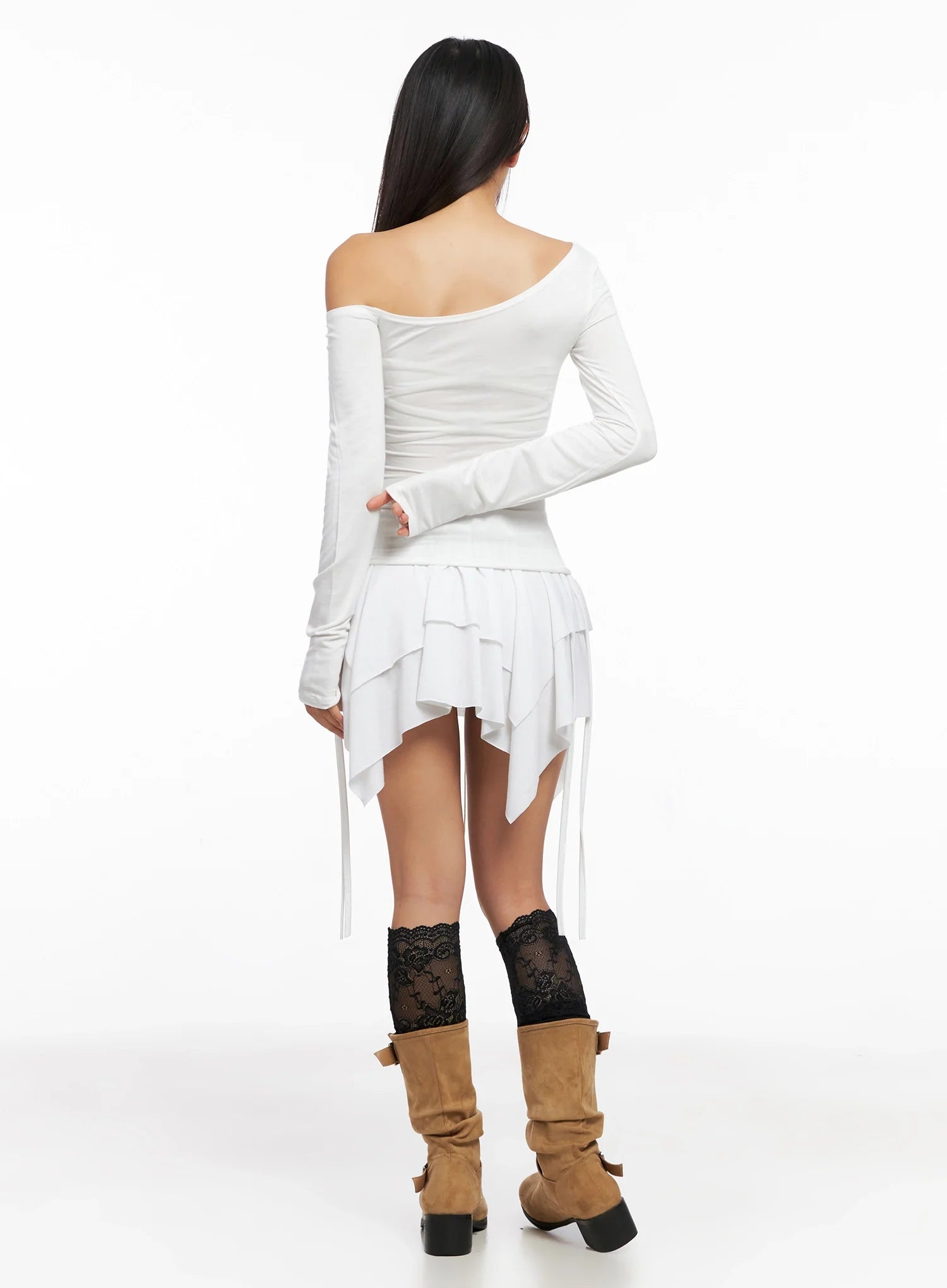 layered-flounce-mini-skirt-ig528