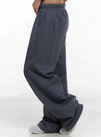 Thermal Wide-Leg Sweatpants IN528