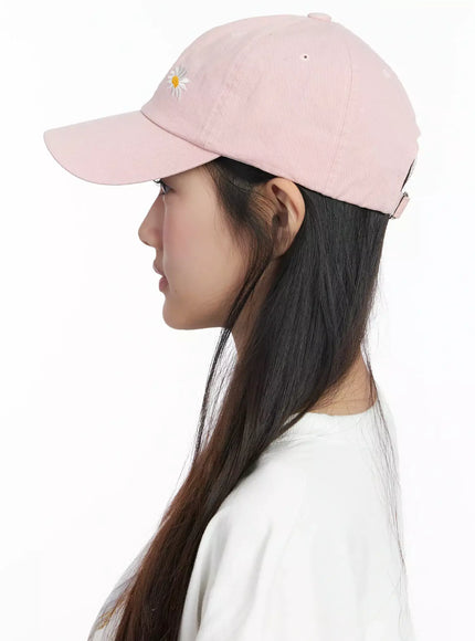 daisy-embroidered-baseball-cap-im506