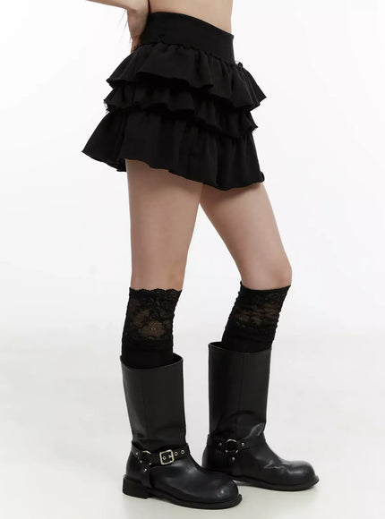 tiered-mini-skirt-ij516
