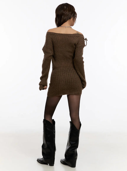 off-shoulder-ribbon-knit-mini-dress-cn527