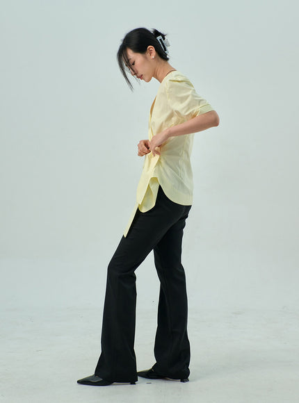 Bootcut Tailored Pants OY310