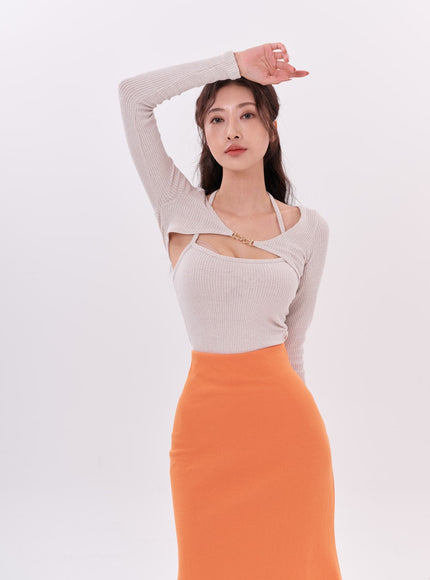 Bolero Strap Top Set IS05