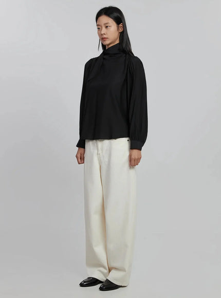 high-neck-tie-blouse-id504