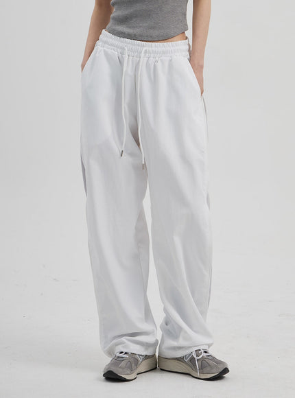 Drawstring Baggy Track Pants CF308