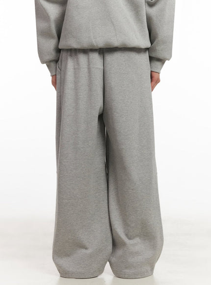 Men's Pintuck Wide-Leg Sweatpants IA510
