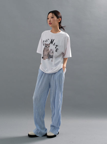Cat Mate Graphic Tee CJ15